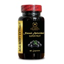 ACAI ברי לחלץ - Antioxidants כמוסות עם Acai ברי Immune Booster, Nitric Oxide Superfood, תומך גלולות אנרגיה - 1 בקבוק 60 קפסולות