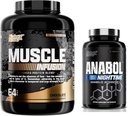 Nutrex מחקר Whey חלבון אבקת, שוקולד Anabol PM Nighttime שריר בונה & Sleep Aid