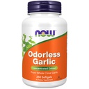 תוספי מזון עכשיו, Odorless Garlic (Allium sativum), תמצית מואצת, 250 Softgels