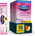 Pedialyte אלקטרוליט אבקת Packets, Strawberry לימונדה, משקה הידרה, 18 יחיד המשרת אבקת Packets