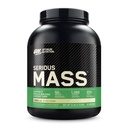 Optimum Nutrition Serious Mass, Weight Gainer חלבון אבקת, Mass Gainer, ויטמין C ו- Zinc for Immune Support, Creatine, Vanilla, 6 פאונד (Packaging May Vary)