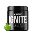 Xwerks Ignite Green Apple Pre Workout אבקה, Natural Keto Pre Workout for Women and Men with Explosive Energy, Gluten Free Band for Endurance and Stamina, 150 מ"ג Caffeine, 30 משרתים
