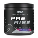 שריר מדהים לקום | תוספת של אבקת Pre-Workout עם Caffeine & Beta-Alanine עבור גברים ונשים | 25 משרתים (25 משרתים, Blueberry Pomegranate Blast)