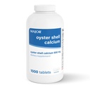 MAJOR Oyster Shell Calcium 500 מ"ג - תוספת יומית דיאטה עבור בריאות העצם ותמיכה משותפת, מינרלים תוספת לגברים ונשים, Gluten-Free - 1000 Tablet (1 Pack)