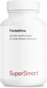 SuperSmart - Pantesin Pantethine 600 מ"ג ליום (Pantothenic Acid) - ויטמין B5 Active ויטמין B5 תוסף