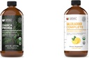 מוצרים טבעיים שלמים צ'נקה Piedra 16oz & Gallbladder השלם 8oz Bundle