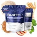 1MD תזונה סיבים תזונתיים - עבור תמיכה Potent Digestive & Cardiovascular - תוספי בריאות לנשים וגברים - אבקת סיבים גבוהה - 30 ימים