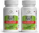 מדעי העין - Macular Health Formula - 120 קפסולות - תוספי תזונה מלאים לבריאות העין - מכיל Lutein, Zeaxanthin, ויטמין C, D, E & B6-2-Pack