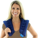 Bed Brad מיקרוגל Heating Pad - Body Wrap Heat פד עם מרק רך גמיש - עבור טיפול חם או קר, גדול עבור Cramps, כאבי שרירים, כאב משותף של דלקת פרקים, כאבי ראש, פלאשס חם