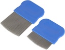 Ezy Dose Kids Lice and Eggs Comb | Hair Care for Baby, טודלר, מבוגר | Stainless Steel Pin שיניים