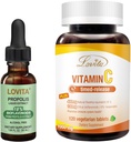 Lovita Bee Propolis נוזל לחלץ ויטמין C תוספי מזון Bundle
