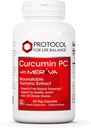 ProTOCOL for Life BALANCE Curcumin PC - עם Phosphatidylcholine for Absorption - ניידות משותפת, גמישות ותמיכה בחיסון - תוסף Turmeric - Non-GMO & Halal - 60 ואג קפסולות