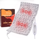 Bearhug XXL במשקל Heating Pad 17x33 (5.42LB) - כפול-Sided Faux Fur, 4 מצבי עיסוי, 4 הגדרות חום, 2H Auto-Off, Heating Pad for Back Pain Relief, Vibrating Heated Pad, מתנה גדולה