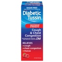 dibetic Tussin DM כוח מקסימלי Cough ו Chestungestion נוזל Cough Syrup, Safe for Diabetics, Brad Flavored, 4 Fl Oz (Pack of 1)