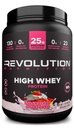תזונה של מהפכה, High Whey, אבקת חלבון 2LB, Whey Isolate, Gluten Free, Lean שריר מס עבור גברים ונשים, 25g של חלבון Per Scoop, 908 g, 24 לשרתים (Strberry קצר עוגות, 2 פאונד)