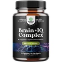 Nootropic זיכרון תוספת לתמיכה במוח - גלולות זיכרון למוח Booster אנרגיה טבעית - ויטמין B12 Bacopa Monnieri Rhodiola Rosea DMAE גינקו בילובה Phosphatidylserine - 60 הרוזן B12 Bacopa Monnieri Rhodiola Rosea DMAE גינקו בילובה Phosphatidylserine - 60 הרוזן הרוזן
