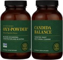 מרכז הריפוי העולמי - Oxy-אבק & Candida Cleanse Kit - קולון ניקוי ו Detoxification for Natural Candida ניקויse