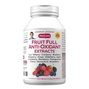 ANDREW LESSMAN פירות Full Anti-Oxidant Extracts 60 קפסולות - 14 פירות טבעיים וברי לחלץ. Bilberry, Cranberry, Grape Seed, Pomegranate, Resveratrol, ועוד. Easy to Swallow קפסולות