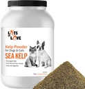 אבקת ים אורגני Kelp (7 פאונד, 3.2 KG), Iodine ו- Thyroid Support for Dog & Cat, Norwegian Kelp אבקת תוספת של הרבה אהבה