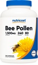Accost Bee Pollen (240 קפסולות, 80 משרתים) (1,500MG Per Serve) - Non-GMO, GMP Compliantantant