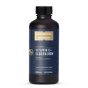 Quicksilver Scientific Liposomal ויטמין C + Elderberry - ויטמין C 1000 מ"ג עם טכנולוגיית Absorption העליון & Tocotrienols - Antioxidant & Immance Tonic (100 מ"ל)