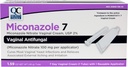 בחירת איכות Miconazole Nitrate 2% 7 יום Vaginal Antifungal Cream, 1.59 Ounces (45g)