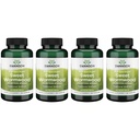 Swanson Sweet Wormwood - May Promote GI Gut Health, Microbial Balance & Digestive Health Support - Herbal Supplement with Artemisin - (90 קפסולות, 425 מ"ג כל אחד) 4 Pack