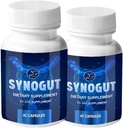 (2 Pack) Synogut - Synogut Pills for Digestive Support Gut Health (120 קפסולות - 2 חודשים אספקה)
