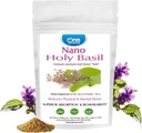 One Planet Nutrition ננו את אבקת בזיל הקדוש 8 oz (227 משרתים), Tulsi, Nano for Enhanced Absorption, Supports Stress Relief & Immune Support, Non-GMO, טבעוני, Gluten FreeFree