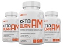 (Pack of 3) Keto Burn AM Morning Ketogenic Weight Management, Keto Burn Pills for Men and Women, 180 קפסולות, 3 חודשים אספקה