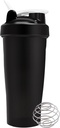 חלבון Shaker בקבוק עבור התעמלות - תוספת חלבון לשתות Shaker גביע 20 Fl oz, Dishwasher בטוח, BPA & Phthalate חינם Shaker בקבוק בלנדר, התעמלות Shaker לחלבון Shake - שחור או לבן (Random Color)