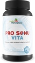 Pro Sonu Vita - Natural Ear Support - מקדם שיפור התפקוד והשמיעה של Auditory עם ויטמינים, מינרלים, Antioxidants, & Herbal Extracts - סיוע פנימי אוזניים ואוזן התיכונה בריאות