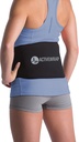 ActiveWrap - Back Ice Pack for Back Pain, Swelling, Sprain, Spasm, Stiffness ועוד, Reusable Ice Pack for Injuries with Compression, Use for Hot and Cold Therapy, Small/Mediumumumine