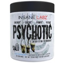 Insane Labz Psychotic SAW, High Stim Pre Workout אבקת עם OxyGoldeTM ו AMPiberry®, Extreme Lasting Energy with Teacrine®,Focus with CognitIQ® ו- Endurance (30 משרתים (Pack of 1), Blue Raspberry)