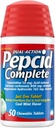 פפסיד מלא Acid צמצם + Antacid Chewable Tablet, Cool Mint Flavor, 50 ספירה על ידי Pepcid Complete (חבילה של 1)
