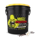 הורמון COLOSSAL LABS שומן חלבון פלאקר אבקת חלבון, 25,000 מ"ג Amino Acids / משרת, קר סינון (Packaging May Vary) (12 פאונד (Bucket), Vanilla)