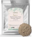 Starwest Botanicals Organic Marshmallow Root אבקת - Dried Herb עבור תה, קפסולות, & Herbal בלנדרים, כשר מוסמך, non-GMO - Bulk 1 lb Bag