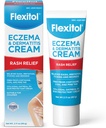Flexitol Eczema & Dermatitis Cream - Steroid & Smell Free for Sensitive, Irritated Skin עם 5% קולואידאל Oatmeal