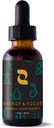 Redmint Energy & Focus Herbal Tincture | Herbal Supplemented in Ancient TCM חוכמה | תמיכה טבעית ב- Boost Energy ו- Sharpen Focus with Ashwagandha, Rhodiola, Schisandra, Holyזיל