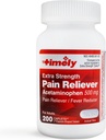 זמן-CAP LABS, INC. Timely Acetaminophen 500 MG טבליות 200 ספירה - תוספת כאב כאב כאב הקלה - מסטרואלי Cramps, Fever קטין כאב של דלקת פרקים