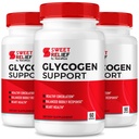 NutraRize (Pack of 3 Sweet Relief Glycogen Support - Blood Vessel ניקויer, קפסולות, פורמולה מתקדמת עבור בריאות כללית, ביקורות (180 קפסולות)