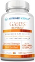 מוסמך מדע ® GaslysTM - Soothe Digestive Tract, Alleviates Gas and Stomach Cramps - אבקת Artichoke, ג'ינג'ר, Fennel Seed - 60 Count - Pack of 1
