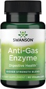 Swanson Anti-Gas Enzyme 123 מיליגרם 90 ואג קפסולות
