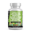 ניקוי Nutraceuticals Slippery Elm Psyllium Husk Pre Probiotic Digestive Gut Health Supplement with Aloe Vera Cascara Sagrada Marshmallow Root DGL Licorice Sna Extract