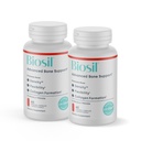 Biosil Bone Collagenizer - 60 קפסולות Veggie, Pack של 2 - עם פטנט ch-OSA מורכב + Choline, Inositol, MK7 & ויטמין B12 - GMO חינם - 60 ימים אספקה