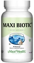 Maxi Health - Maxi Biotic Age Garlic Extracterias (90 הרוזן) | תוספי Kyolic Garlic עם Spirulina, Echinacea, Oregano ו- Enzymax - Natural Antioxidant - תמיכה בריאות בריאותית