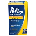 Osteo Bi-Flex משולש כוח עם ויטמין D Glucosamine Chondroitin Joint Health Supplement, Coated Tablets, Red, 120 Count