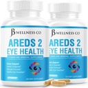 JB הם 2 עין ויטמין & מינרלים תוספת, מכיל Lutein, ויטמין C, Zeaxanthin, Zinc & Enhance ויטמין חזון - 120 Count