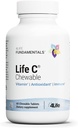 4 Life C - 7 טפסים פעילים של ויטמין C עבור תמיכה Immune, Absorption תזונתית והטבות - Citrus Flavor - 60 טבליות Chewable
